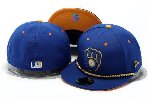 MLB Milwaukee Brewers Stitched Snapback Hats 011