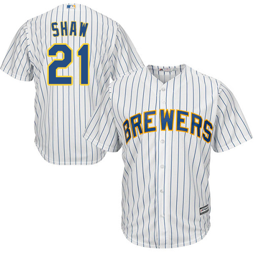 travis shaw brewers jersey